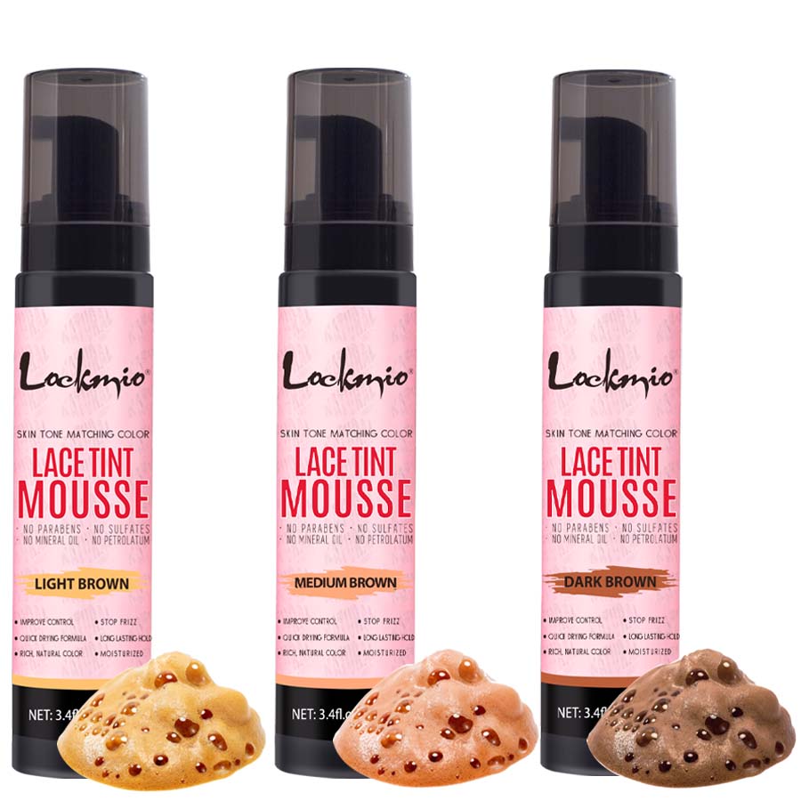 Hair Spray Color - LOCKMIO โฟมเปลี่ยนสีวิกผม 100 มล. สำหรับย้อมสีวิกผมลูกไม้ แห้งเร็ว