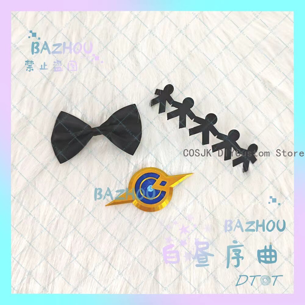 Cosplay Prop Bow - เกมเก็นชิน อิมแพ็ค ทาร์ตาเลียโบว์เครื่องประดับผม อุปกรณ์ตกแต่ง กิ๊บติดผม เครื่องประดับศีรษะ