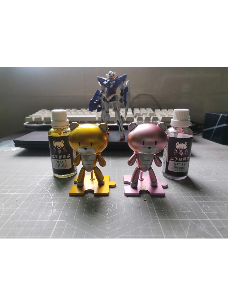 Metallic Spray Paint - สีเมทัลลิกชนิดน้ำมันสำหรับพ่น แต่งสีโมเดล ปรับแต่งล่วงหน้า งานอดิเรก อุปกรณ์เสริมสำหรับการพิมพ์ 3