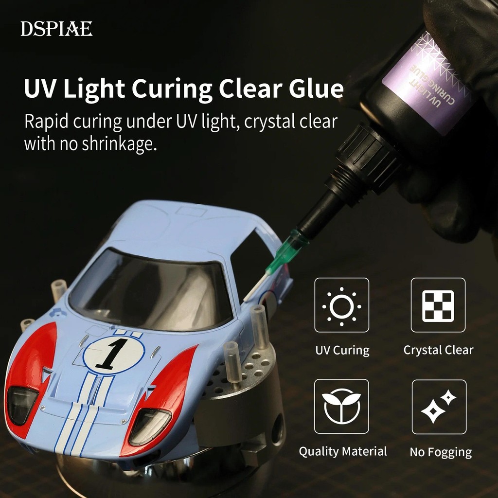 DSPIAE UV Light Curing กาวใสสํ - Metallic Spray Paint บทวิจารณ์และราคา