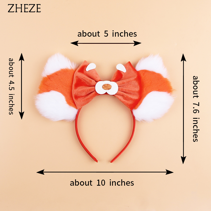 Chic Design Plush แผ่นหูสําหรั - Cosplay Prop Bow บทวิจารณ์และราคา