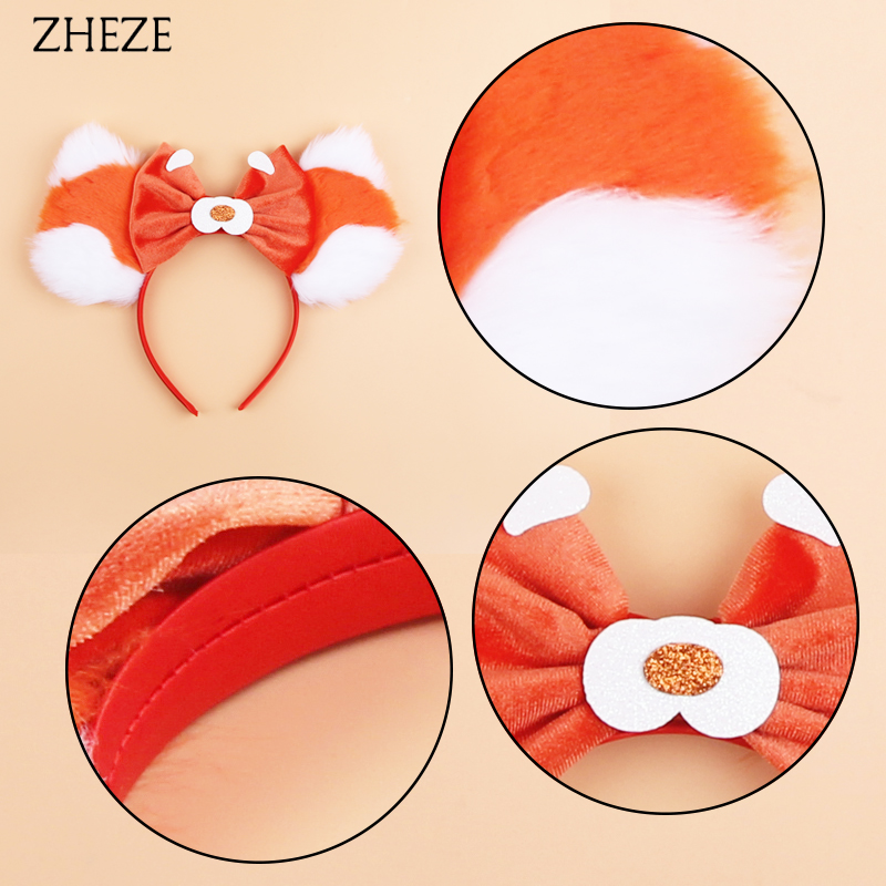 Chic Design Plush แผ่นหูสําหรั - Cosplay Prop Bow บทวิจารณ์และราคา