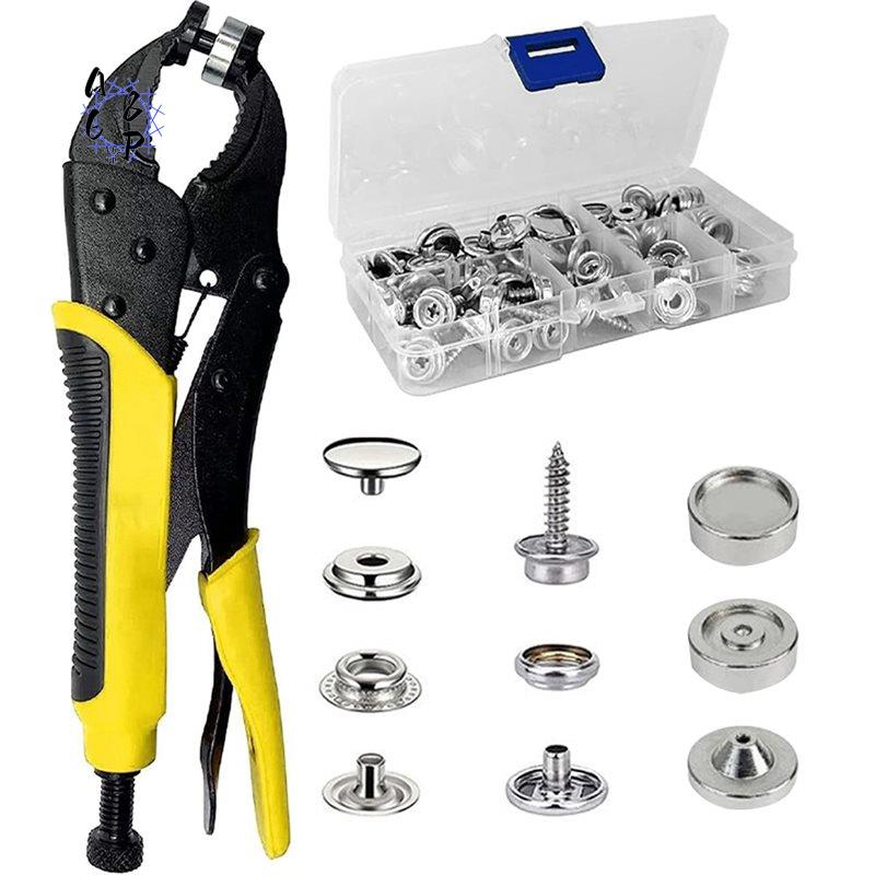 ชุดเครื่องมือติดกระดุมแบบหนัก  - Snap Plier Setter บทวิจารณ์และราคา