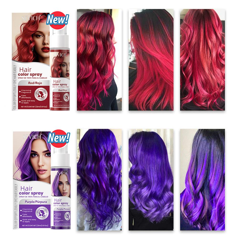 สเปรย์เปลี่ยนสีผม 8 สี สำหรับฮ - Hair Spray Color บทวิจารณ์และราคา