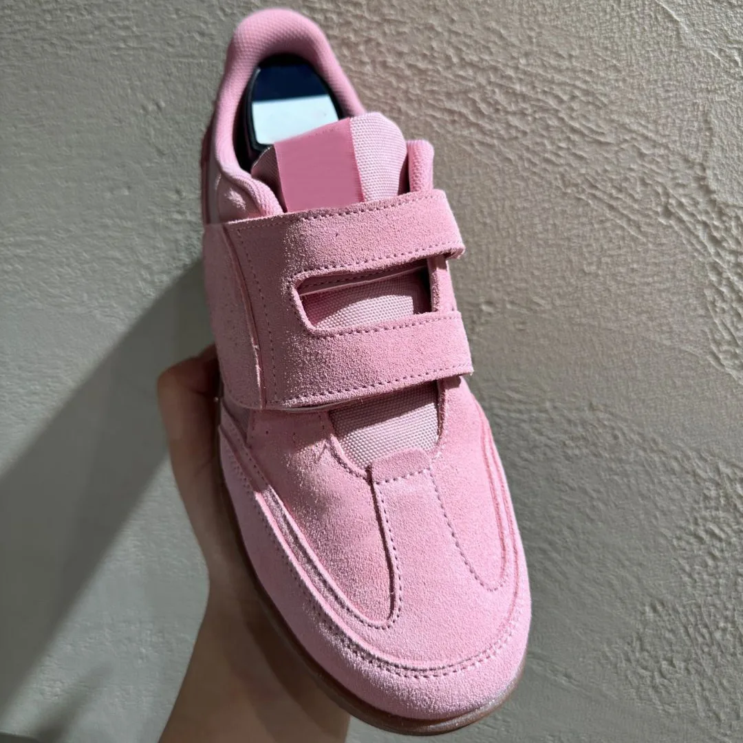 รองเท้าผ้าใบแบบสวมสำหรับผู้หญิ - Velcro Hook Loop บทวิจารณ์และราคา