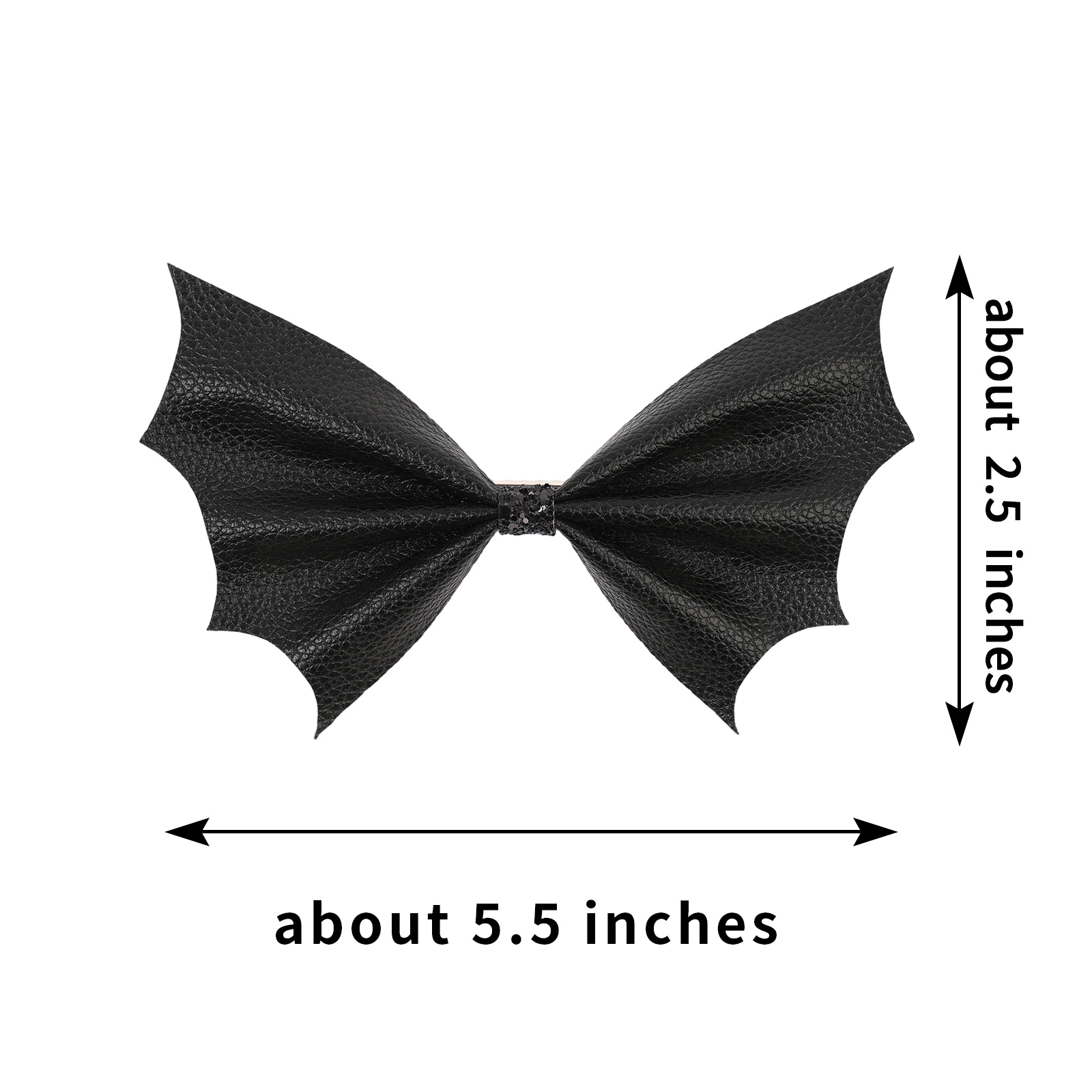 กิ๊บติดผมรูปปีกค้างคาว 1 ชิ้น  - Cosplay Prop Bow บทวิจารณ์และราคา