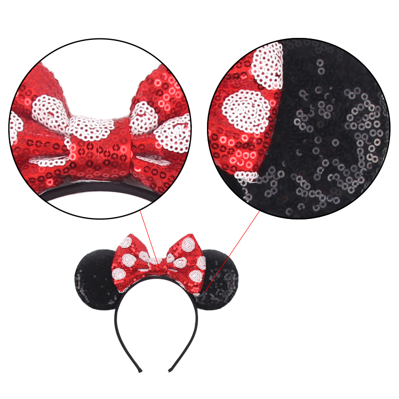 Disney Mickey Mouse หู Headhan - Cosplay Prop Bow บทวิจารณ์และราคา
